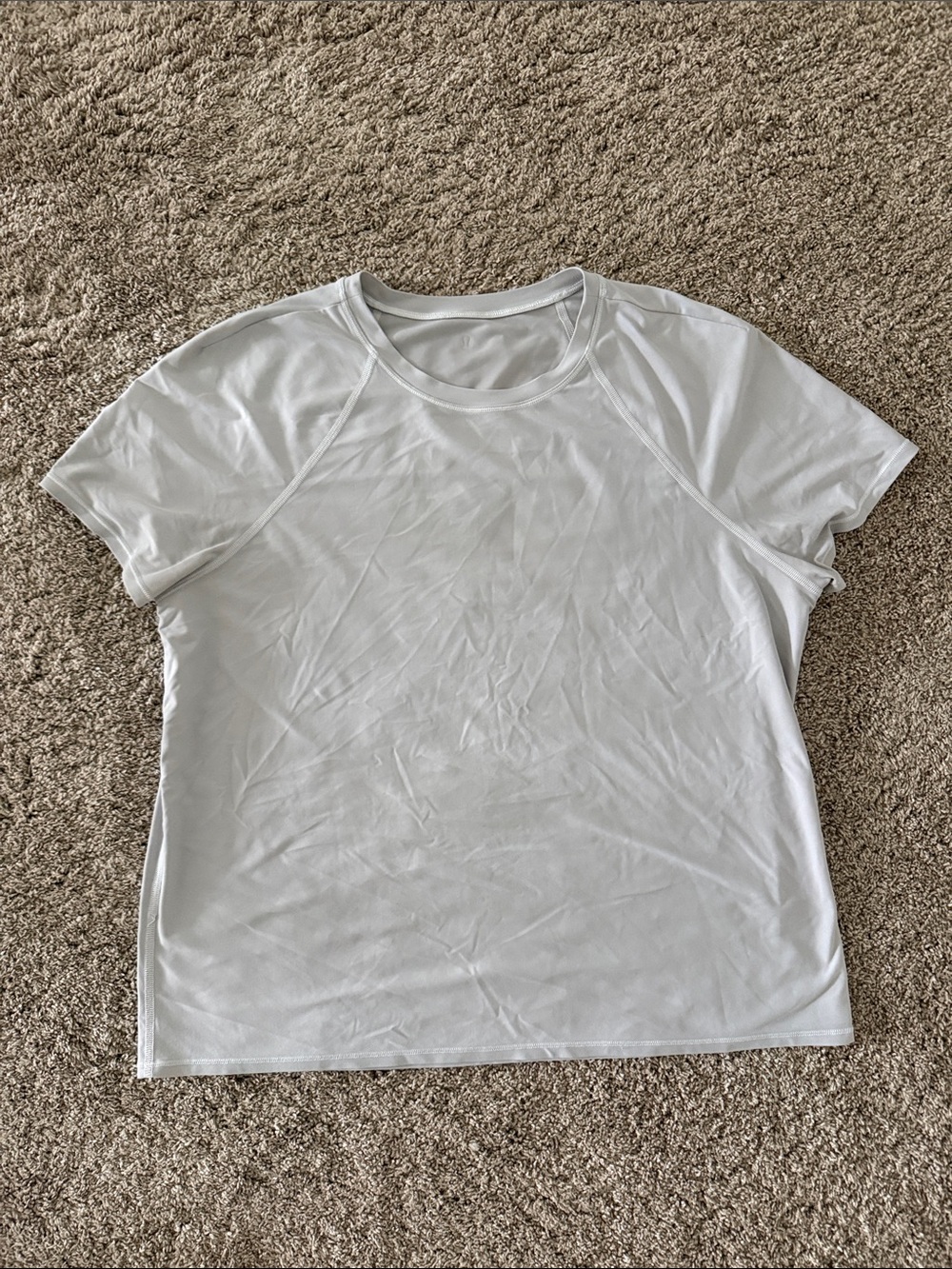 lululemon athletica White Short Sleeve Crew Tee